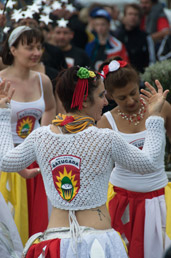 Dancing at the Rugby World Cup 2011