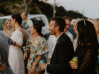 Wellington Batucada at Alex and Shannon's wedding, summer 2023. Photo by Josiah Nevell.
