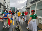 KE - Wellington Batucada at Courtenay Carnival - New Year’s Eve 2024 - photo by Kelly Etuata