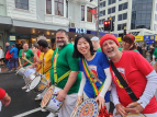 KE - Wellington Batucada at Courtenay Carnival - New Year’s Eve 2024 - photo by Kelly Etuata