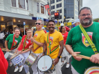 KE - Wellington Batucada at Courtenay Carnival - New Year’s Eve 2024 - photo by Kelly Etuata