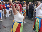 KN - Wellington Batucada at Courtenay Carnival - New Year’s Eve 2024 - photo by Kent Nation