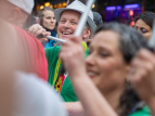 CM - Wellington Batucada at Courtenay Carnival - New Year’s Eve 2024 - photo by Chris McKeown