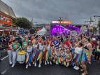 KN - Wellington Batucada at Courtenay Carnival - New Year’s Eve 2024 - photo by Kent Nation