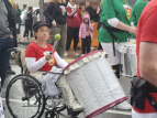 KN - Wellington Batucada at Courtenay Carnival - New Year’s Eve 2024 - photo by Kent Nation