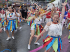 KN - Wellington Batucada at Courtenay Carnival - New Year’s Eve 2024 - photo by Kent Nation