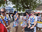 MG - Wellington Batucada at the Courtenay Place Block Party 2024 - photo by Megan Glass