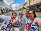 KE - Wellington Batucada at the Courtenay Place Block Party 2024 - photo by Kelly Etuata