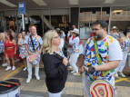 MG - Wellington Batucada at the Courtenay Place Block Party 2024 - photo by Megan Glass