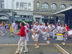 KN - Wellington Batucada at the Courtenay Place Block Party 2024 - photo by Kent Nation