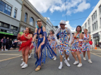 KN - Wellington Batucada at the Courtenay Place Block Party 2024 - photo by Kent Nation