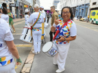 MG - Wellington Batucada at the Courtenay Place Block Party 2024 - photo by Megan Glass