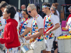 KN - Wellington Batucada at the Courtenay Place Block Party 2024 - photo by Kent Nation