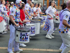 KN - Wellington Batucada at the Courtenay Place Block Party 2024 - photo by Kent Nation