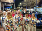 Wellington Batucada at the Courtenay Place Winter Parade - photo by Vicky Lin