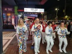 Wellington Batucada at the Courtenay Place Winter Parade - photo by Vicky Lin