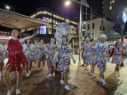 Wellington Batucada at the Courtenay Place Winter Parade - photo by Satya Priyomarsono