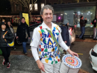 Wellington Batucada at the Courtenay Place Winter Parade - photo by Vicky Lin