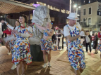 Wellington Batucada at the Courtenay Place Winter Parade - photo by Satya Priyomarsono