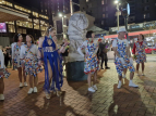 Wellington Batucada at the Courtenay Place Winter Parade - photo by Satya Priyomarsono