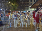 Wellington Batucada at the Courtenay Place Winter Parade - photo by Satya Priyomarsono