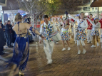 Wellington Batucada at the Courtenay Place Winter Parade - photo by Satya Priyomarsono