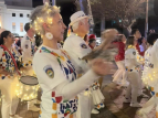 Wellington Batucada at the Courtenay Place Winter Parade - photo by Kamille Joyce