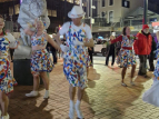 Wellington Batucada at the Courtenay Place Winter Parade - photo by Satya Priyomarsono