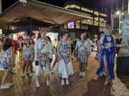 Wellington Batucada at the Courtenay Place Winter Parade - photo by Satya Priyomarsono