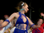 Wellington Batucada at the Courtenay Place Winter Parade - photo by Jeff Mein Smith