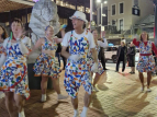 Wellington Batucada at the Courtenay Place Winter Parade - photo by Satya Priyomarsono