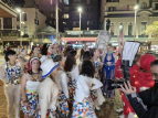 Wellington Batucada at the Courtenay Place Winter Parade - photo by Satya Priyomarsono