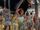 Wellington Batucada at the Courtenay Place Winter Parade - photo by Donna Jennings