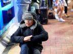 Wellington Batucada at the Courtenay Place Winter Parade - photo by Jeff Mein Smith