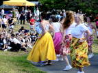 LL - Wellington Batucada at the Island Bay Festival 2025 - photo by Lisa Leask