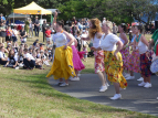 LL - Wellington Batucada at the Island Bay Festival 2025 - photo by Lisa Leask