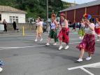 Wellington Batucada at Island Bay Festival Parade 2023. Photo by Jennifer Montgomery.