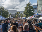 Crowds at Newtown Fair 2021. Photo by Chris McKeowan.