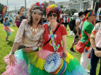 Wellington Batucada at the Pride Hikoi 2020 - photo by Satya Priyomarsono