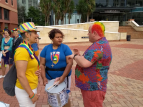 Wellington Batucada at the Pride Hikoi 2020 - photo by Epu Tararo
