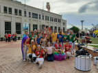 Wellington Batucada at the Pride Hikoi 2020 - photo by Anny Freitas