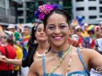 Batucada at Wellington Pride Parade 2019. Photo by Paul Hodgson.