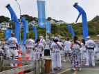 YZ - Wellington Batucada at Round the Bays 2025 - photo by Yin Zhu