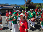 KE - Wellington Batucada at the Stokes Valley Christmas Parade 2024 - photo by Kelly Etuata