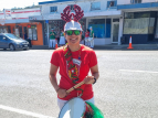 VL - Wellington Batucada at the Stokes Valley Christmas Parade 2024 - photo by Vicky Lin