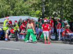 KE - Wellington Batucada at the Stokes Valley Christmas Parade 2024 - photo by Kelly Etuata