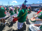 KE - Wellington Batucada at the Stokes Valley Christmas Parade 2024 - photo by Kelly Etuata