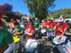 KE - Wellington Batucada at the Stokes Valley Christmas Parade 2024 - photo by Kelly Etuata