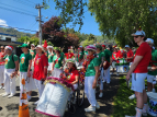 KE - Wellington Batucada at the Stokes Valley Christmas Parade 2024 - photo by Kelly Etuata