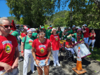 KE - Wellington Batucada at the Stokes Valley Christmas Parade 2024 - photo by Kelly Etuata